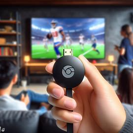 Chromecast streaming to a TV