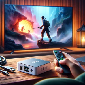Gaming on a Smart TV with a mini PC