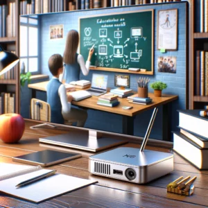 Mini PC With A Smart TV as educational hub