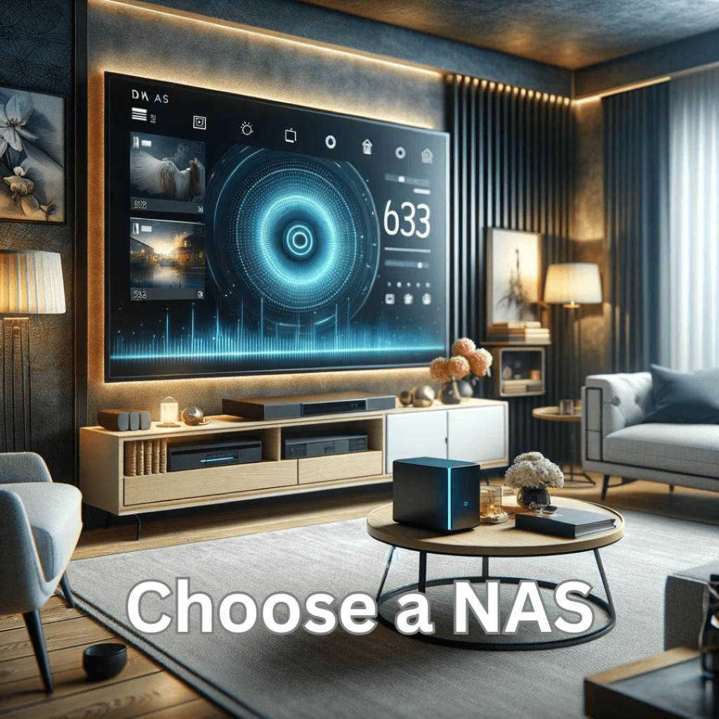 Choose the best NAS for a home media server