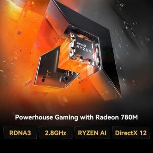 The GEEKCOM A8 has an AMD Radeon 780N GPU that is good for graphics and gaming