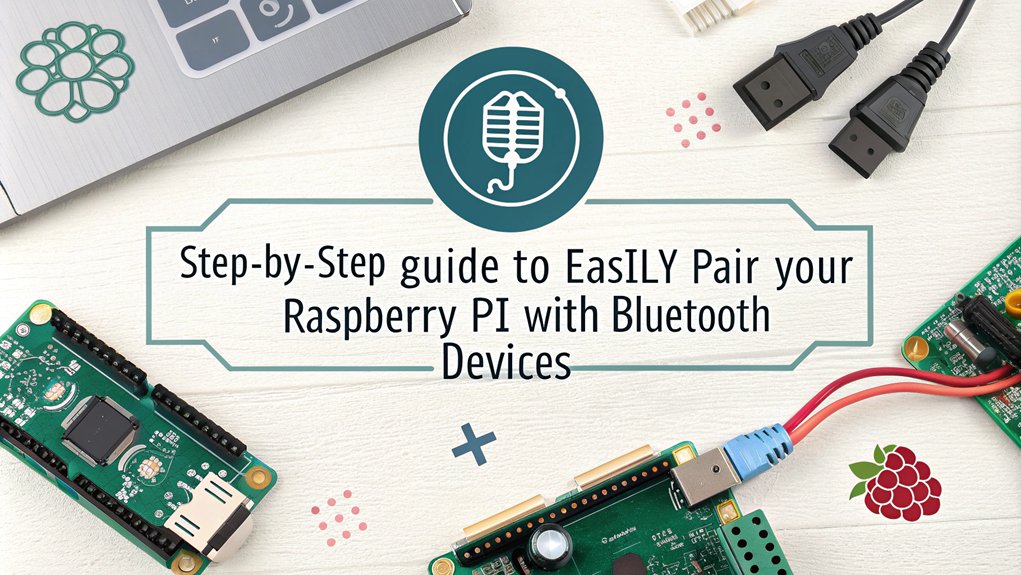 An infographic on Pairing With Bluetooth Devices: How to Connect a Raspberry Pi to a Bluetooth Device. 