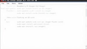 raspberry pi imager command line