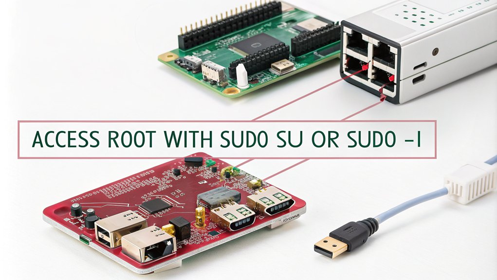 use sudo bash command