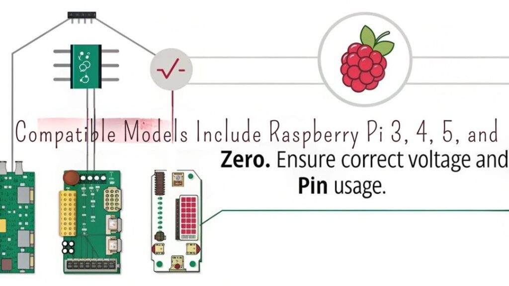 An infographic illustrating Compatibility With Other Models for powering Raspberry Pi 5 through GPIO pins.
