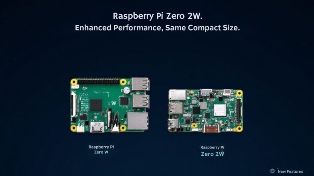 Comparison of the Raspberry Pi Zero W to the Raspberry Pi Zero 2W