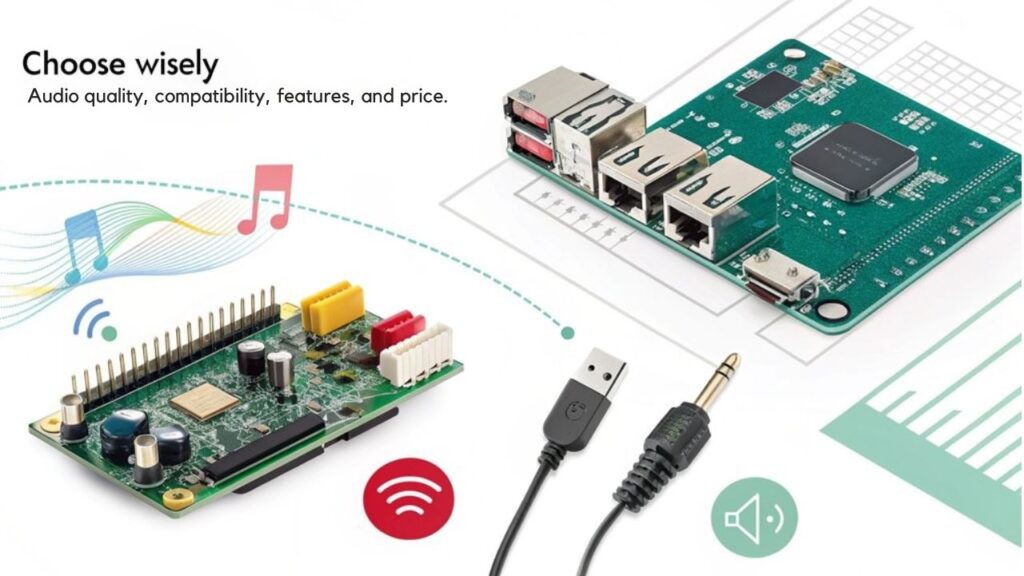 When selecting among the DAC HATs for Raspberry Pi 5, choose wisely. Consider audio quality, compatibility, and price.