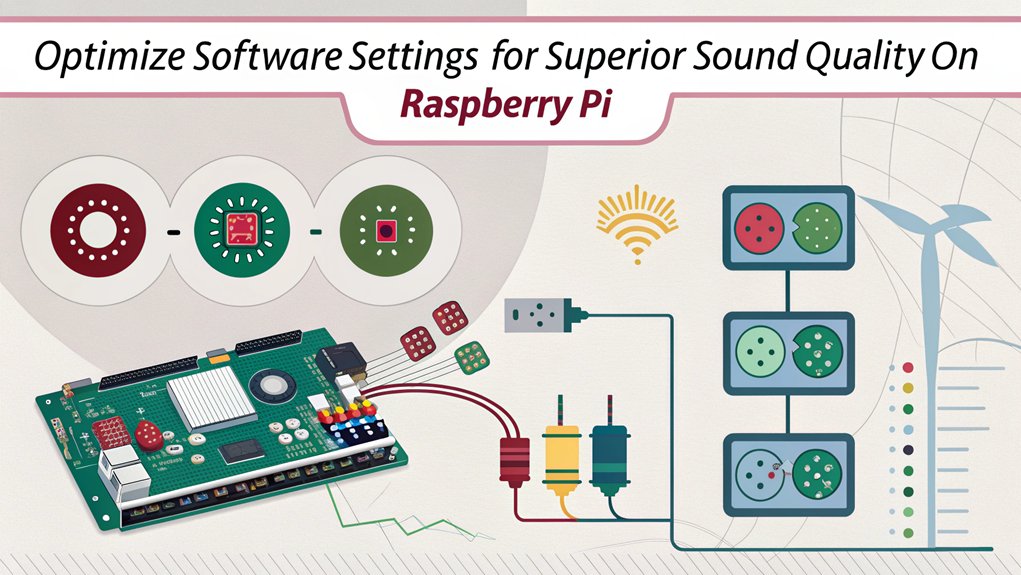 An infographic about Configuring Software Settings for Amazing Digital Sound on Raspberry Pi with I2S.