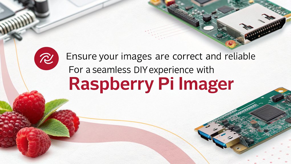 An infographic about Verifying Image Integrity: Why Raspberry Pi Imager Is Essential For Your Next DIY Project.