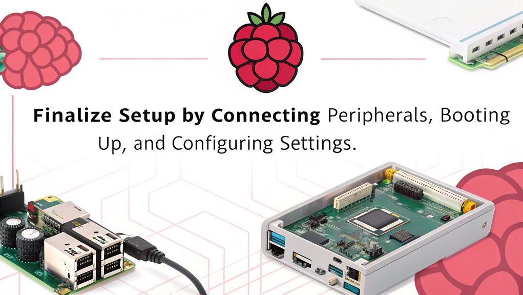 An infographic showcasing the Finalizing Raspberry Pi Setup within the Step-by-Step Tutorial: Installing Raspberry Pi OS With Raspberry Pi Imager.