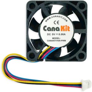 The fan that comes with the CanaKit Raspberry Pi 5 Starter Kit PRO