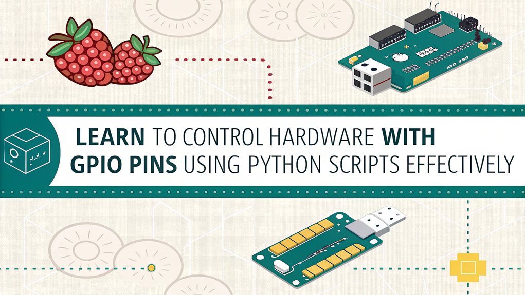 An infographic about Writing GPIO Logic for Python Scripts on Raspberry Pi: Step-by-Step Tutorial.