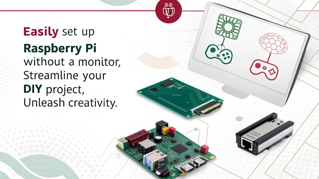 An infographic about Headless Setup Capabilities and why Raspberry Pi Imager is essential for DIY projects.