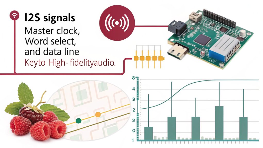 An infographic about Understanding I2S Signal Components in Amazing Digital Sound on Raspberry Pi with I2S.