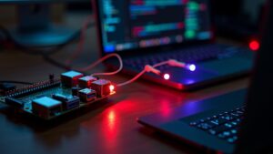 programming raspberry pi leds