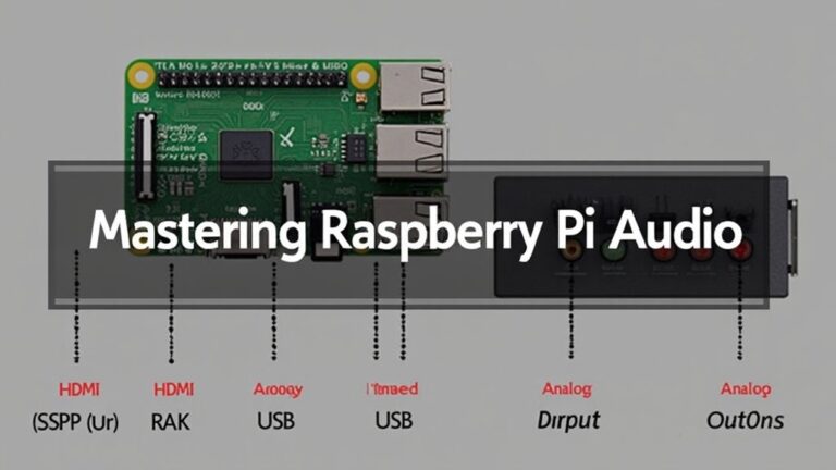 raspberry pi audio output methods