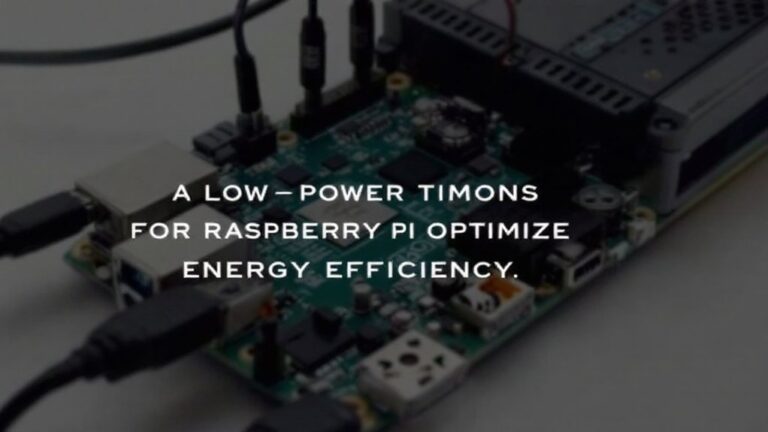 raspberry pi low power timer