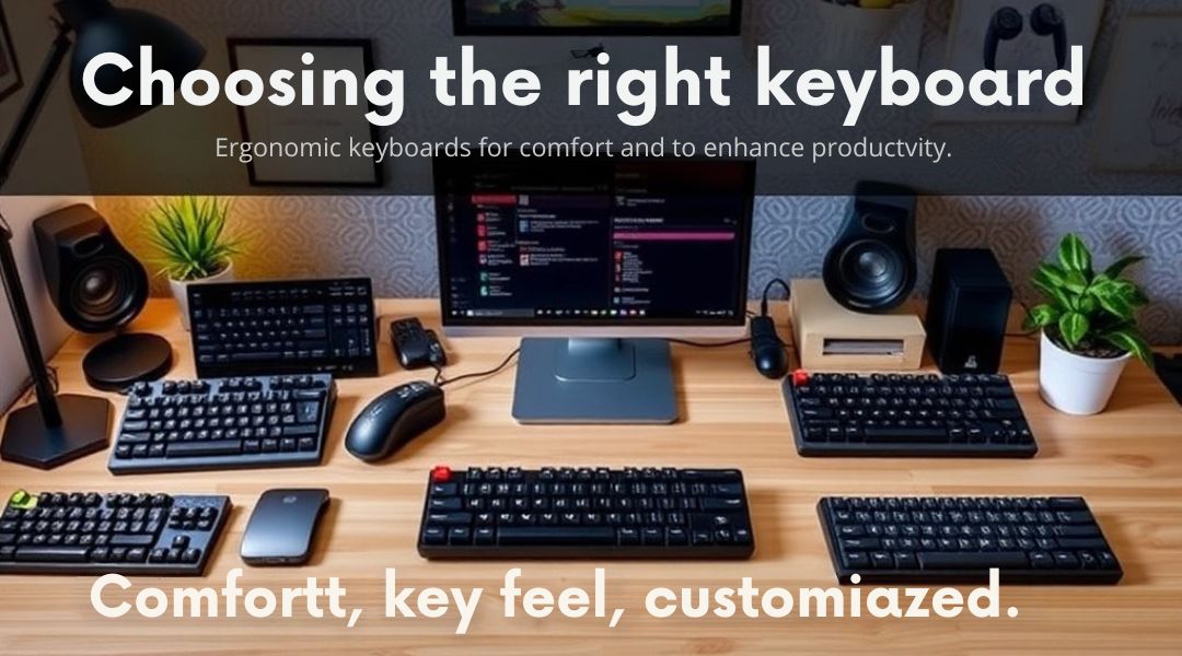Choosing the right ergonomic mechanical keyboard. What are the options?