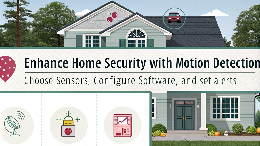 An infographic showcasing tips for implementing motion detection in Raspberry Pi home security projects.