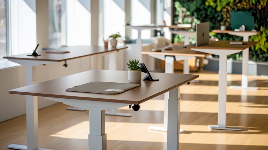 design essentials of ergonomic workspace with standing desks