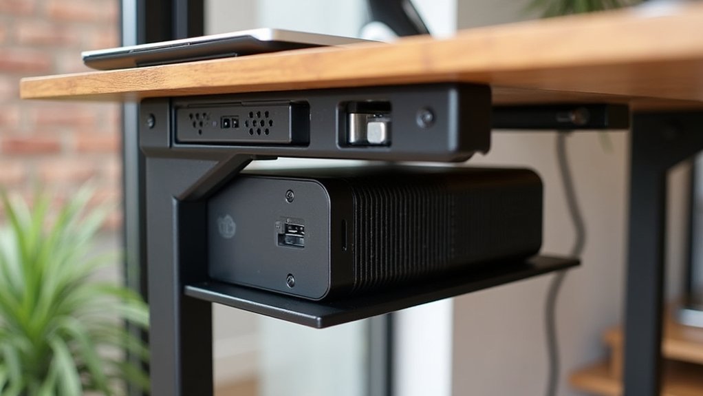 under desk mini pc mounting considerations