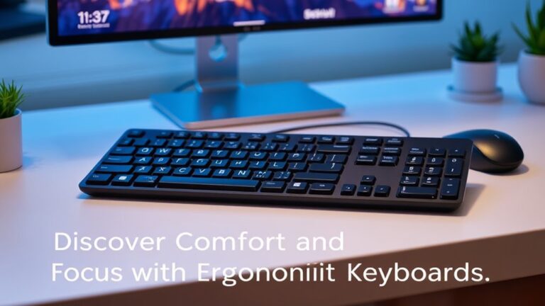 quiet ergonomic typing solutions