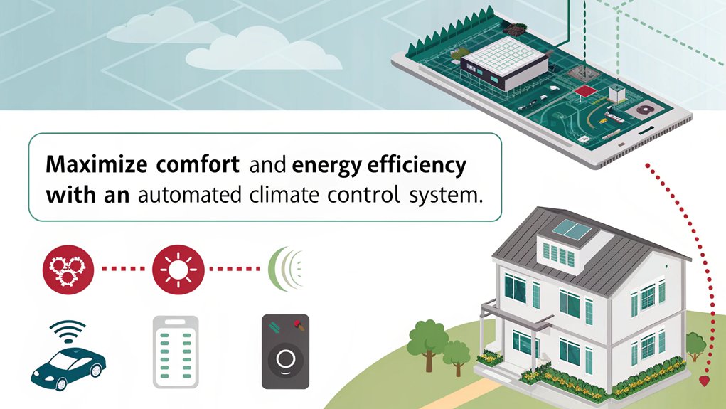 An infographic showcasing how to create a Smart Climate Control System from a Raspberry Pi home automation project. 