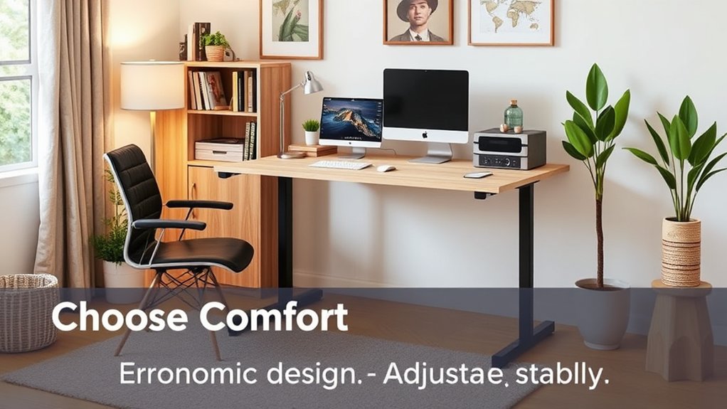 Factors to consider when choosing a compact ergonomic desk