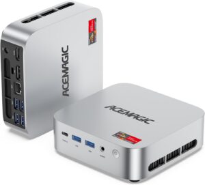 The ACEMAGIC M1 Mini PC. A small but powerful machine for business, education and casual gaming.