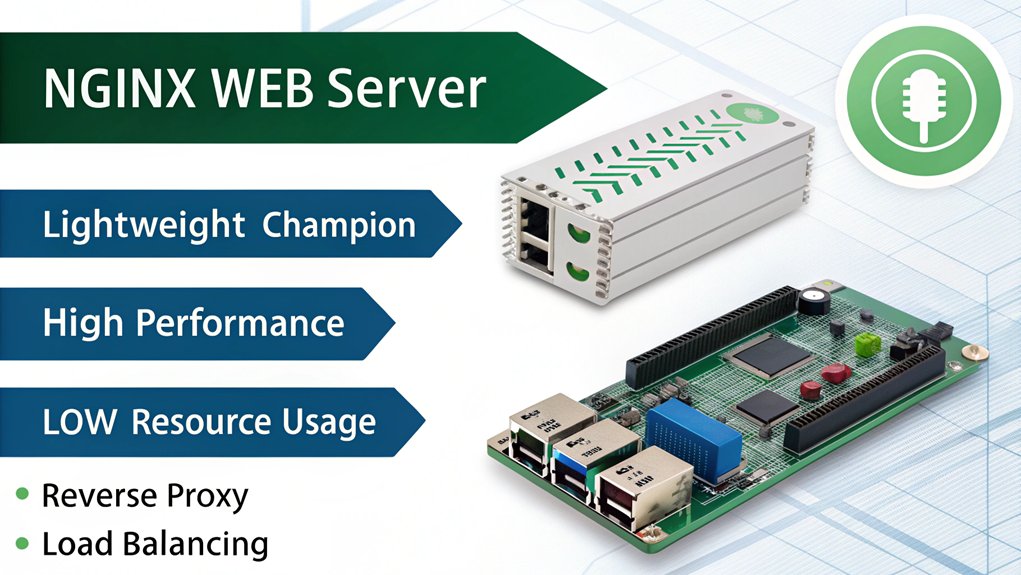 Nginx is high performance Raspberry Pi web server software