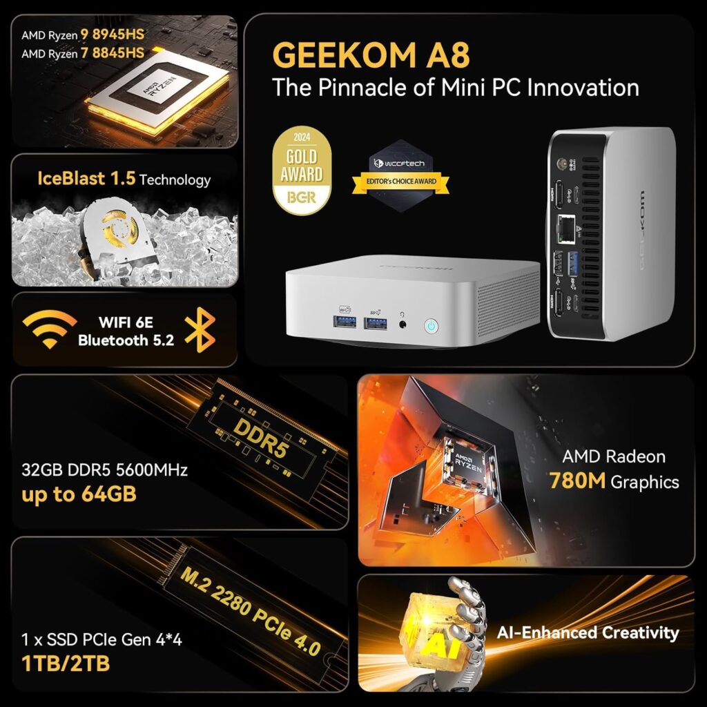 Features of the GEEKCOM A8