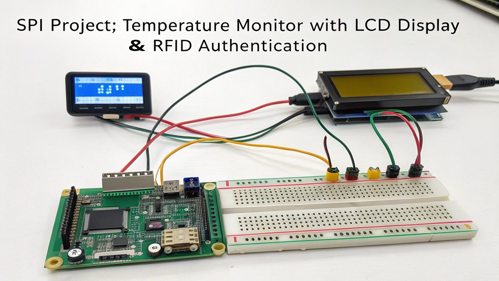 spi peripheral project implementations