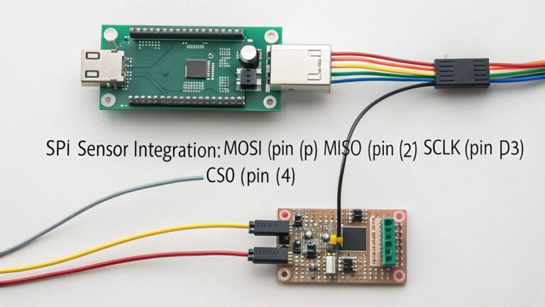 spi sensor integration raspberry pi