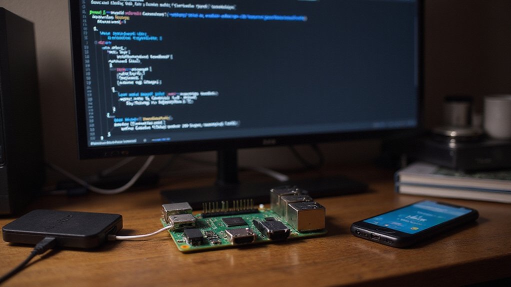 samba installation to allow for adding a network drive to your Raspberry Pi