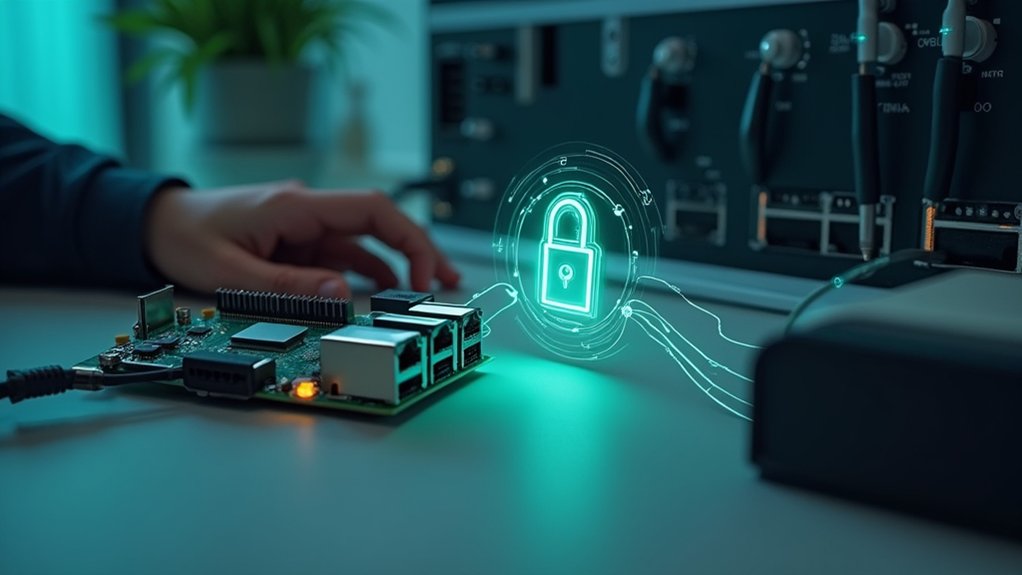 secure network drive connection