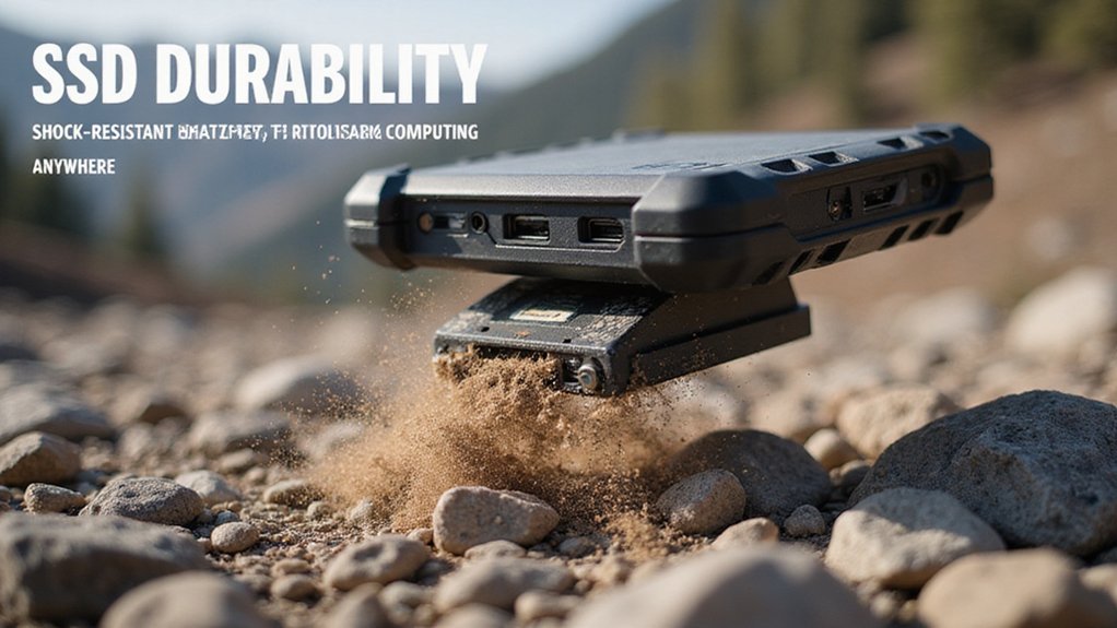 shock resistant portable storage