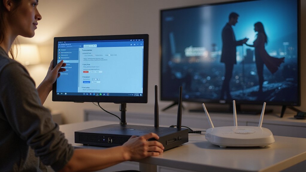 stable streaming network setup using wireless Mini PC to TV Connections