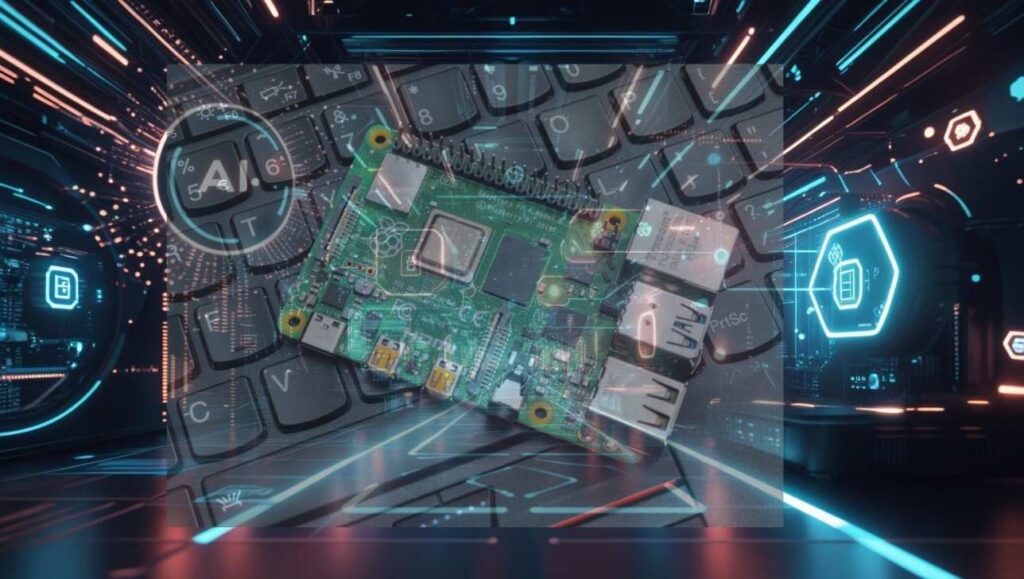 Diagram illustrating the future convergence of AI, blockchain, and autonomous security technologies in zero-trust edge computing