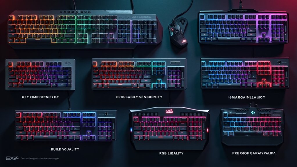 key factors for selection of budget gaming keyboards
