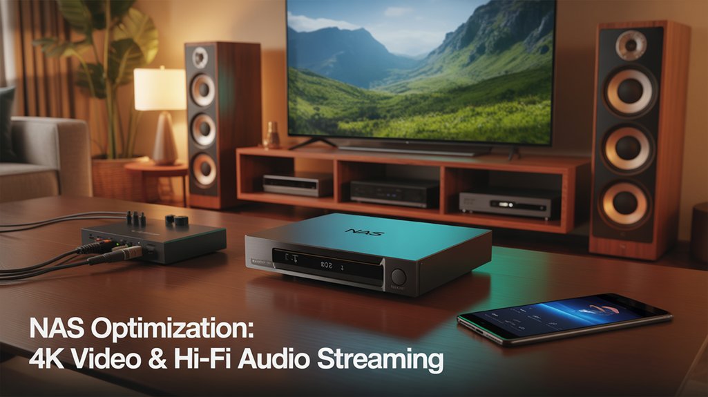 optimize nas for streaming